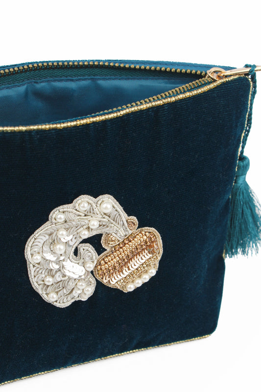 AQUARIUS MEDIUM POUCH - ZODIAC COLLECTION JANUARY 20th - FEBRUARY 18th