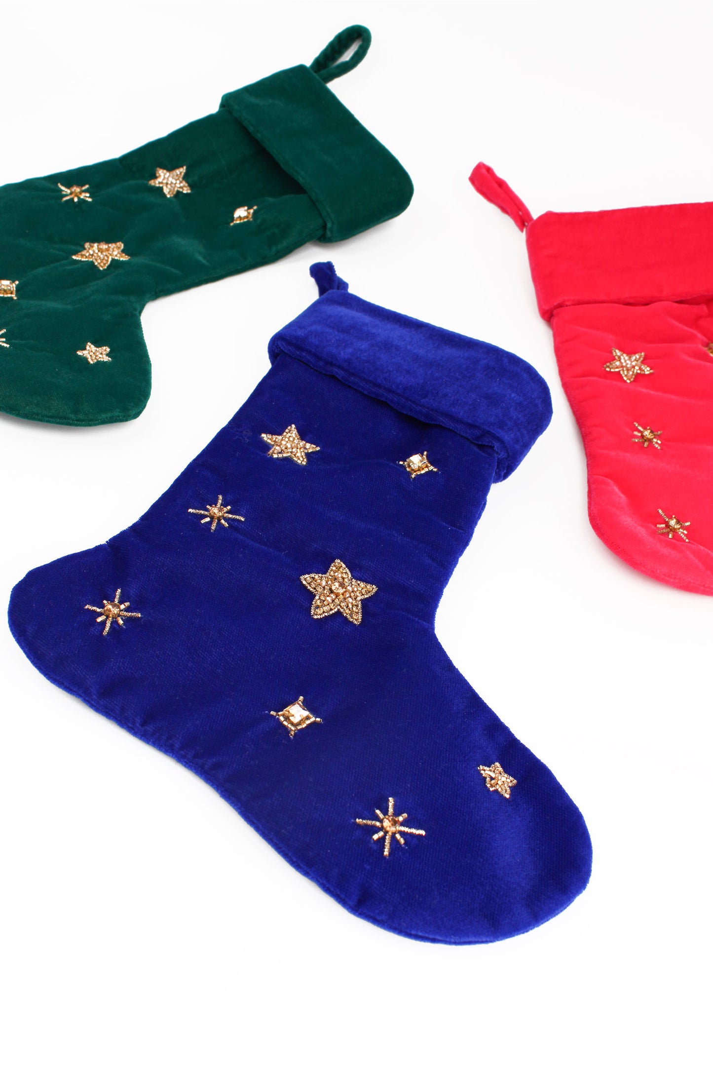 BIG BLUE STAR STOCKING