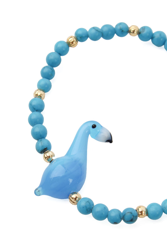 BRACELET FLAMANT BLEU