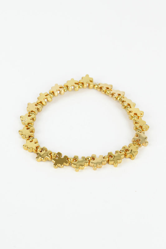 GOLD PUZZLE BRACELET (7535296708824)