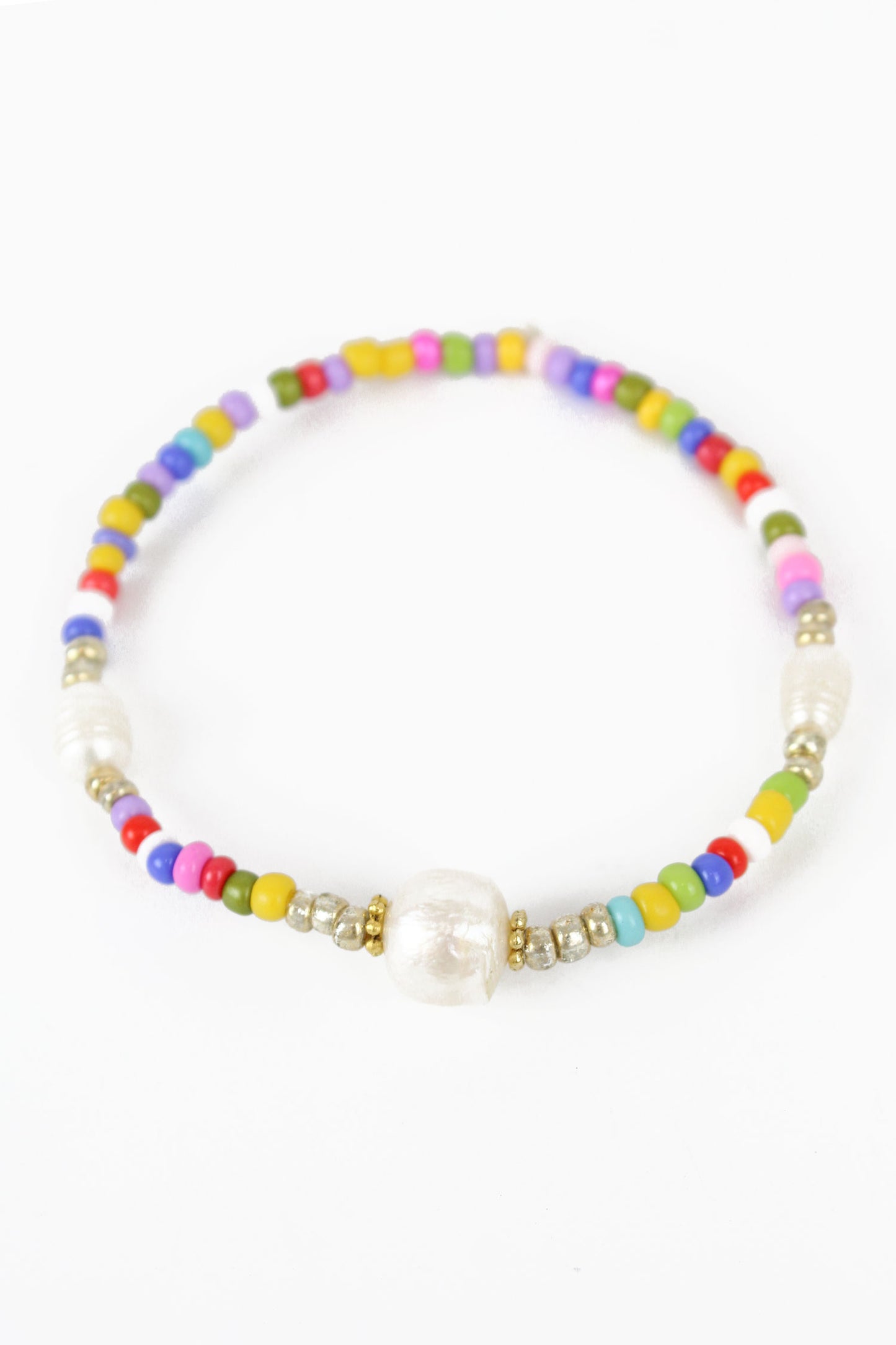 RAINBOW PEARL BRACELET