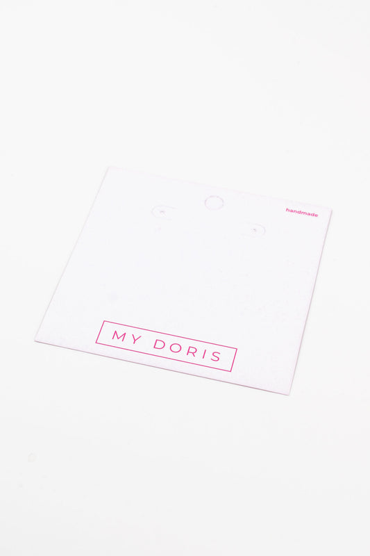 BRANDED MY DORIS LARGE EARRING CARDS | PACK OF 10