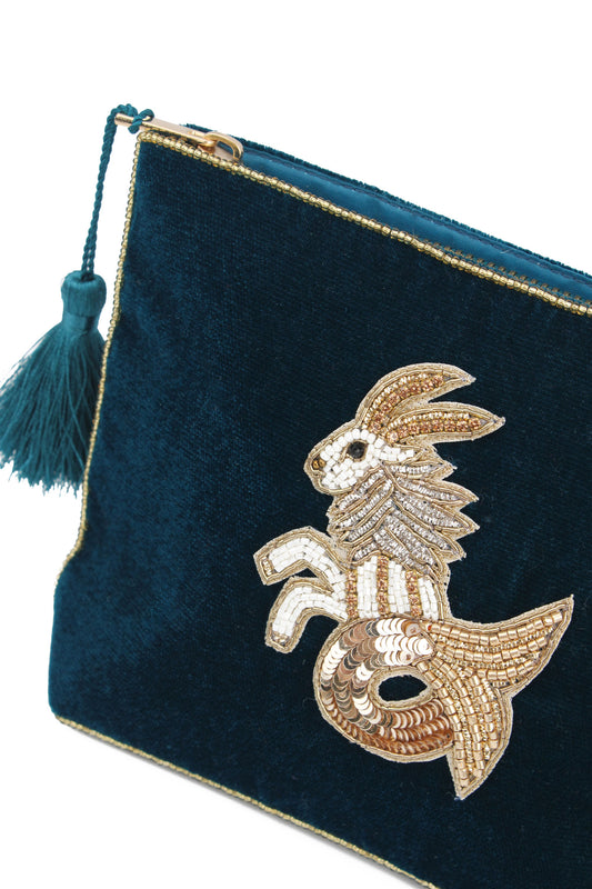 CAPRICORN MEDIUM POUCH - ZODIAC COLLECTION DECEMBER 22nd - JANUARY 19th