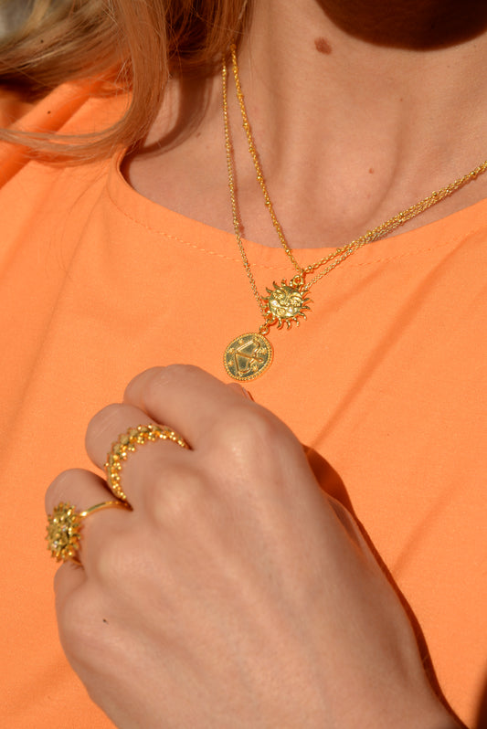 SAGITTARIUS GOLD PENDANT - ZODIAC COLLECTION