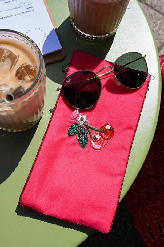 SUMMER CHERRY MULTI USE POUCH