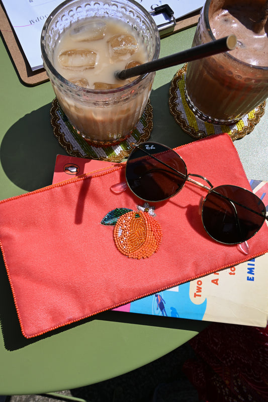 SUMMER ORANGE MULTI USE POUCH