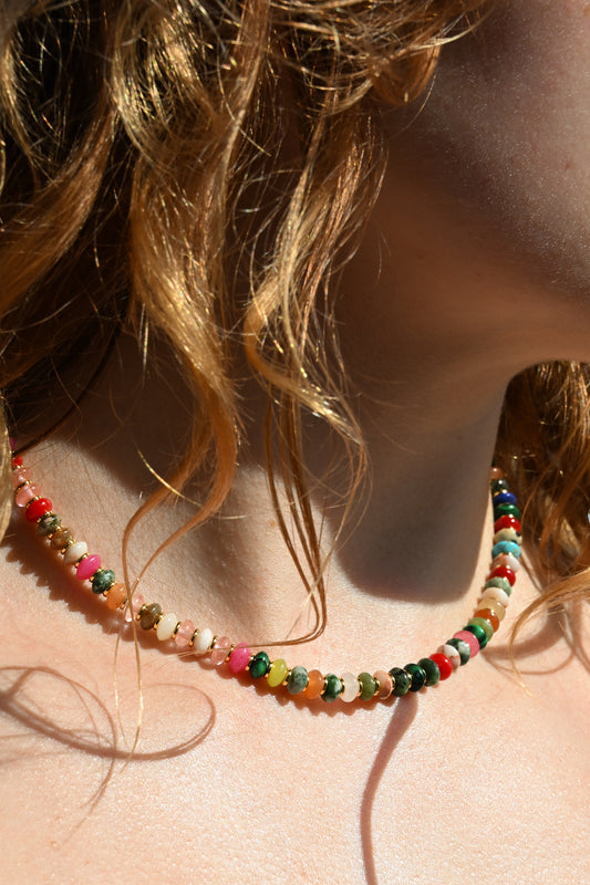 MIX STONE NECKLACE