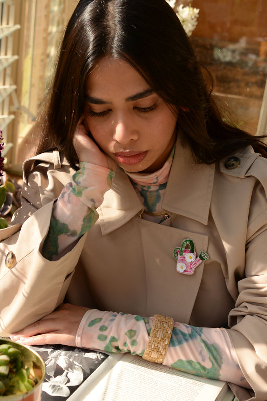 WATERING CAN BROOCH