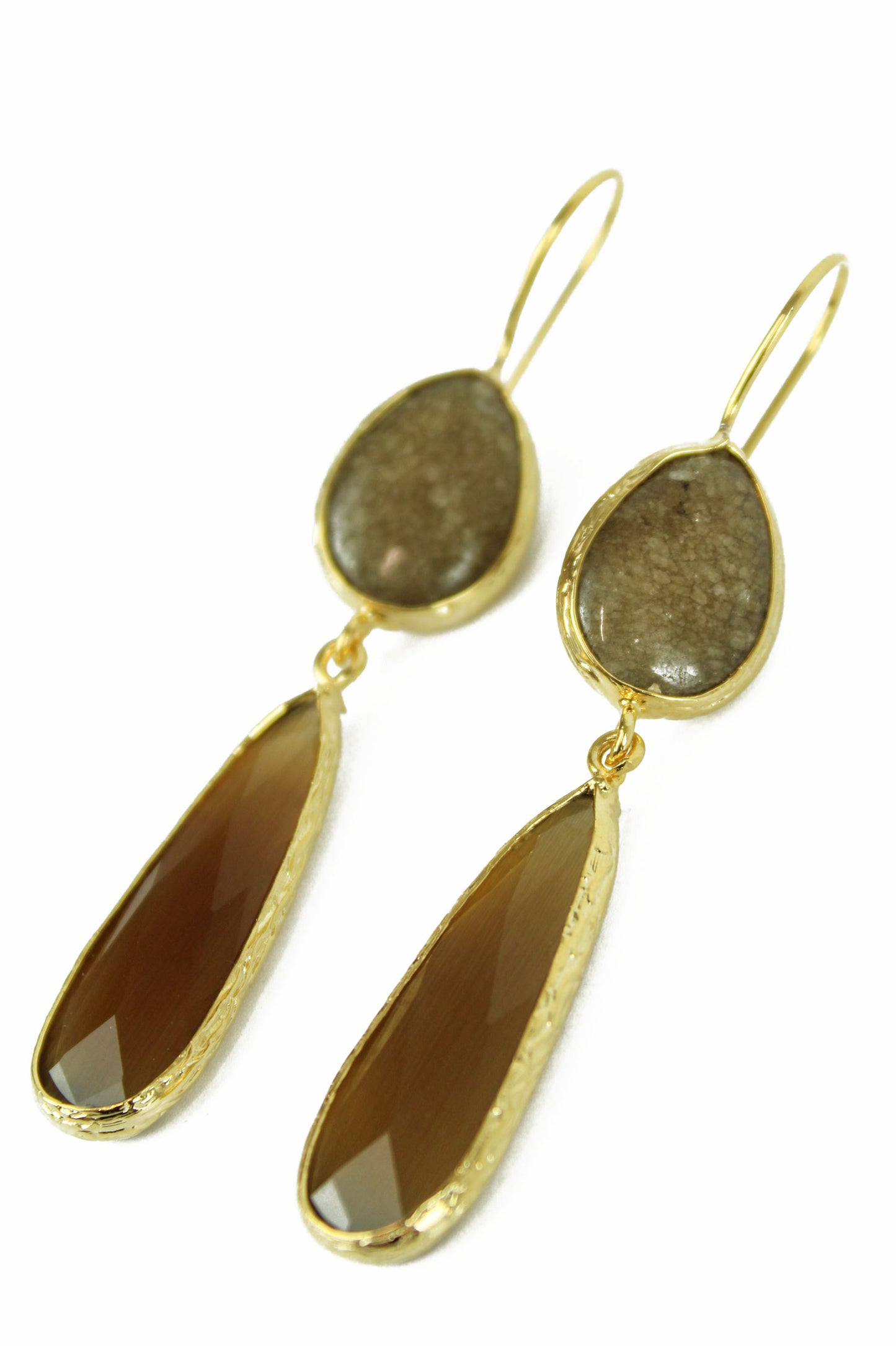 2 DROP CHAMPAGNE EARRINGS (8024321229016)