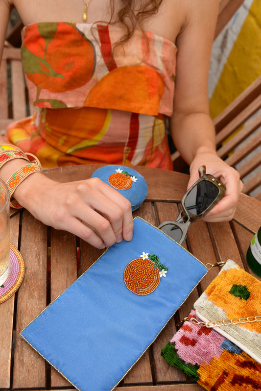 ORANGE SUNGLASS CASE