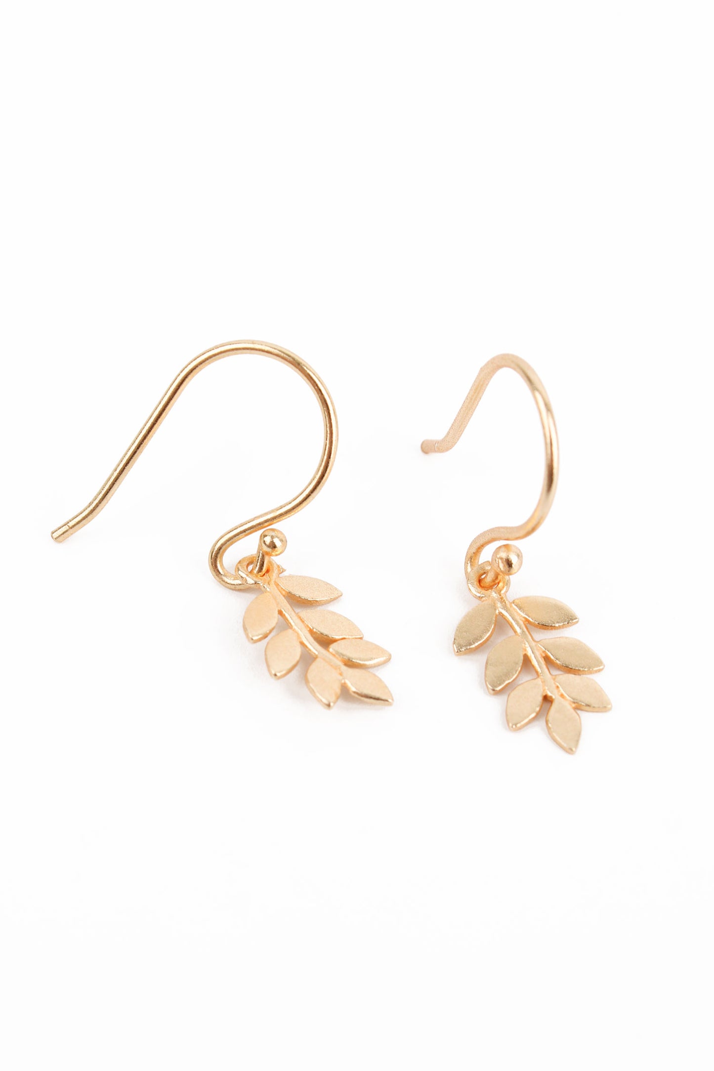 GOLD LEAF EARRINGS