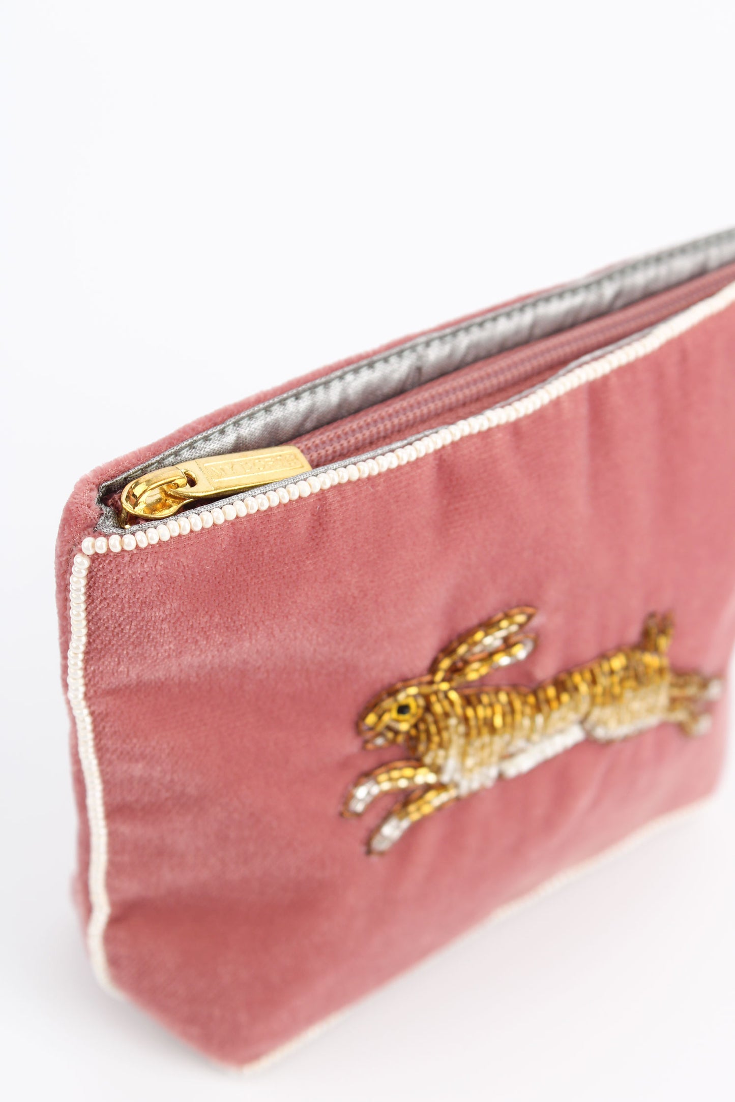 GOLDEN HARE SMALL POUCH