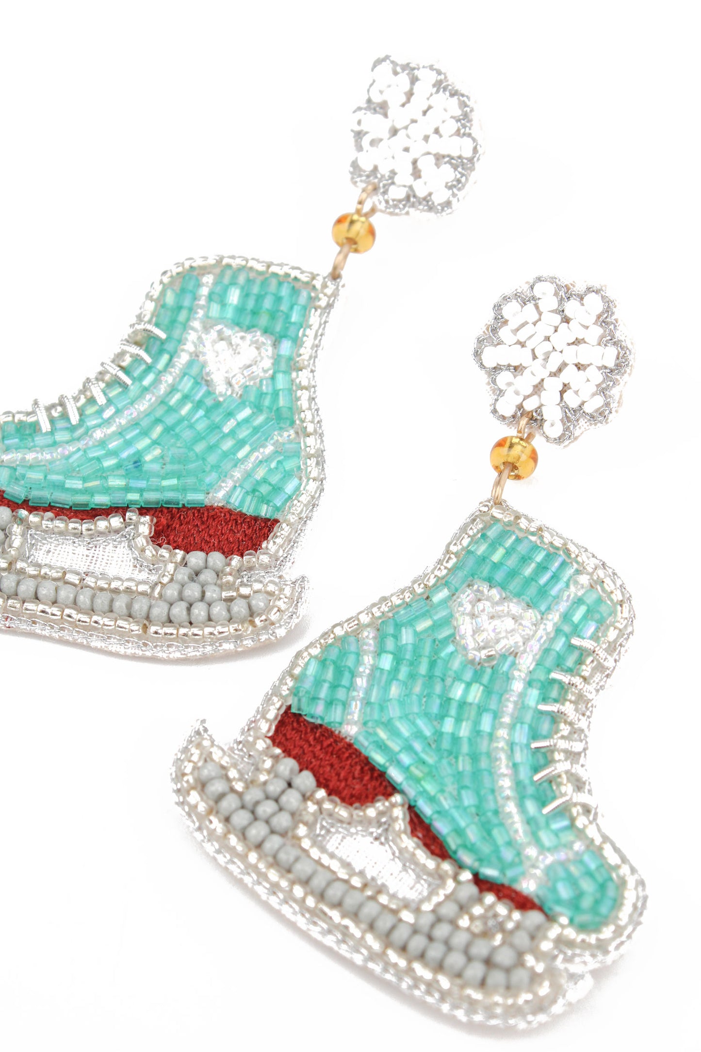 ICE SKATE BOOT EARRINGS