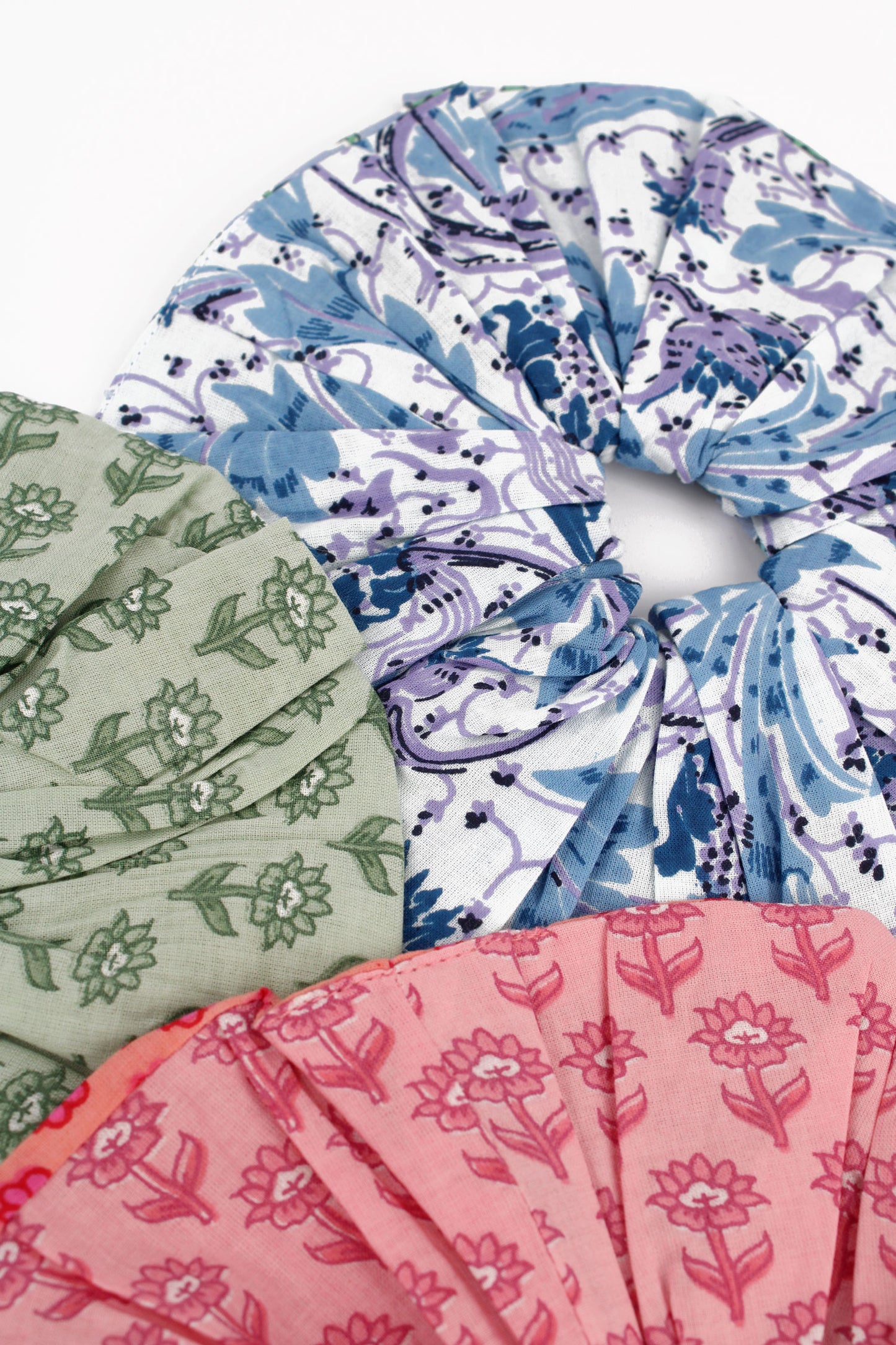 LARGE SCRUNCHIES - PACK OF 3
