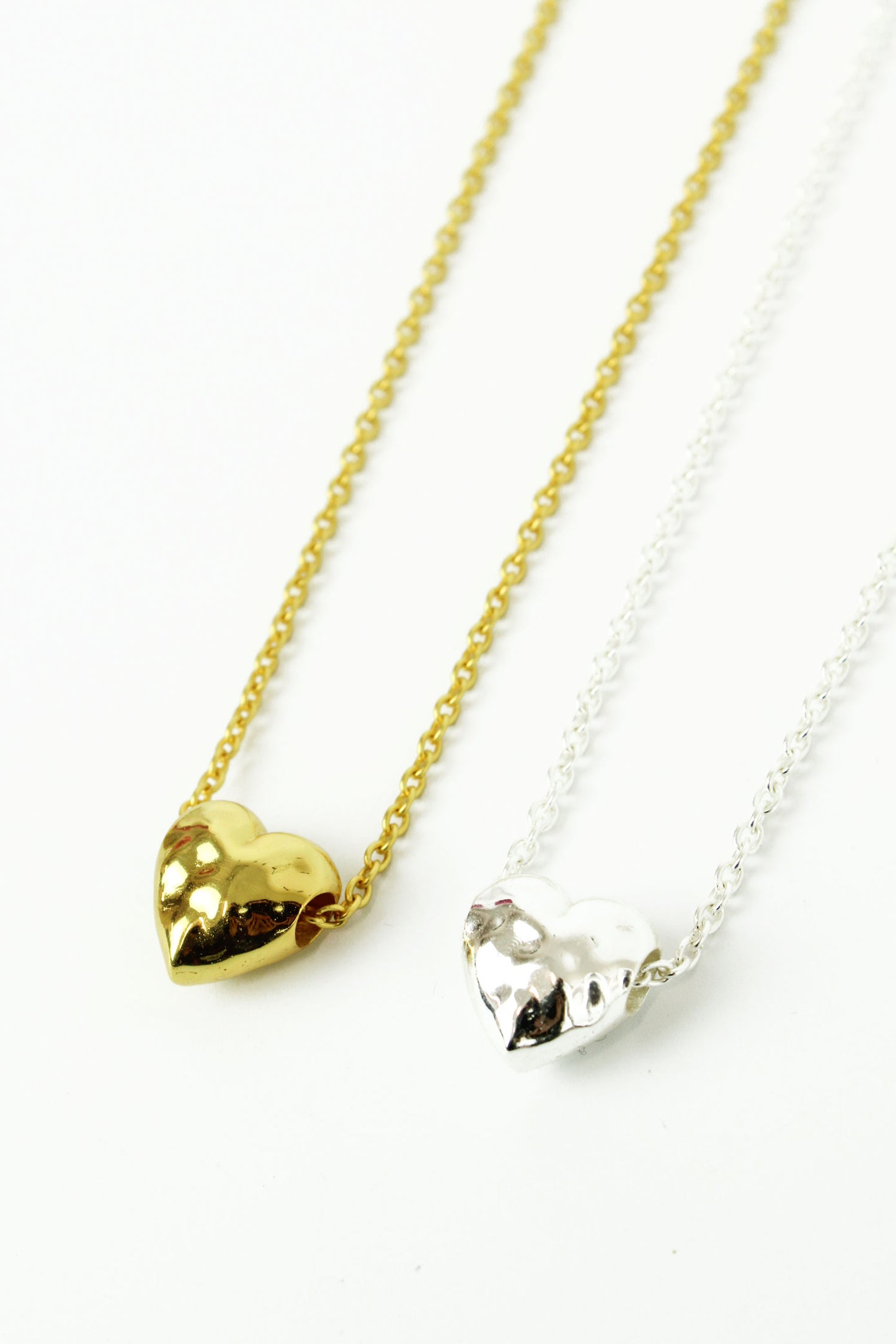Bold heart necklaces (pack of 2) (8033504461016)