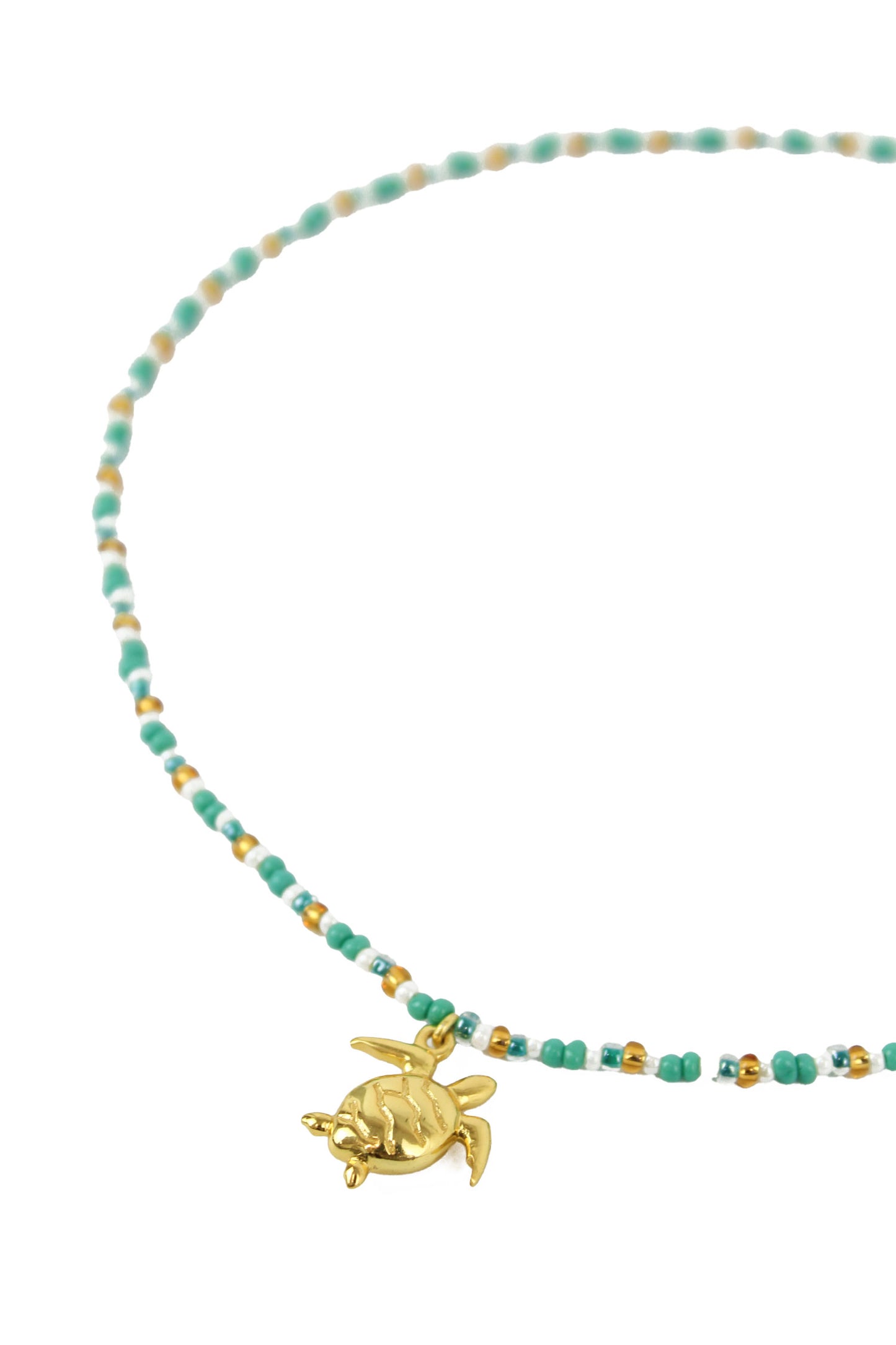 TURTLE GREEN NECKLACE
