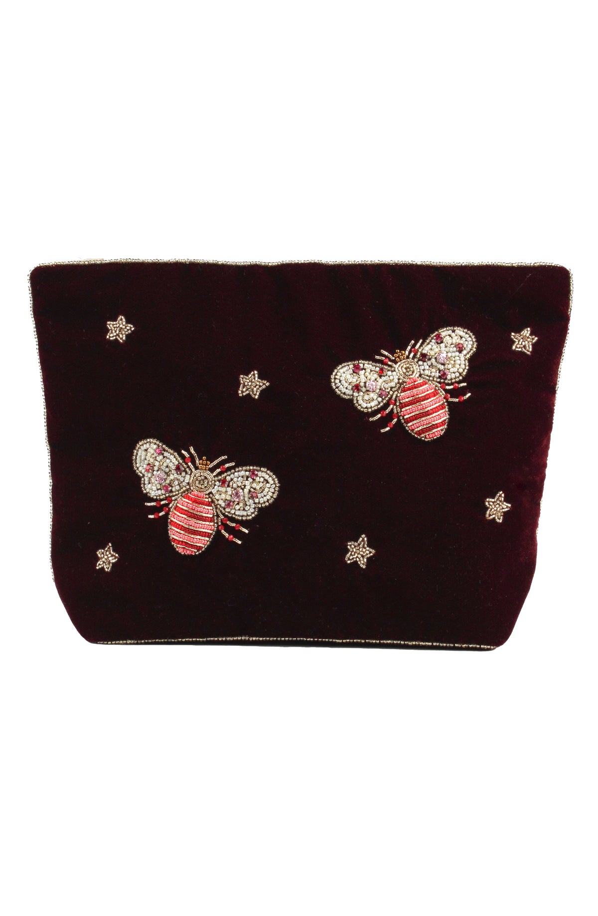 PLUM BEE LARGE POUCH