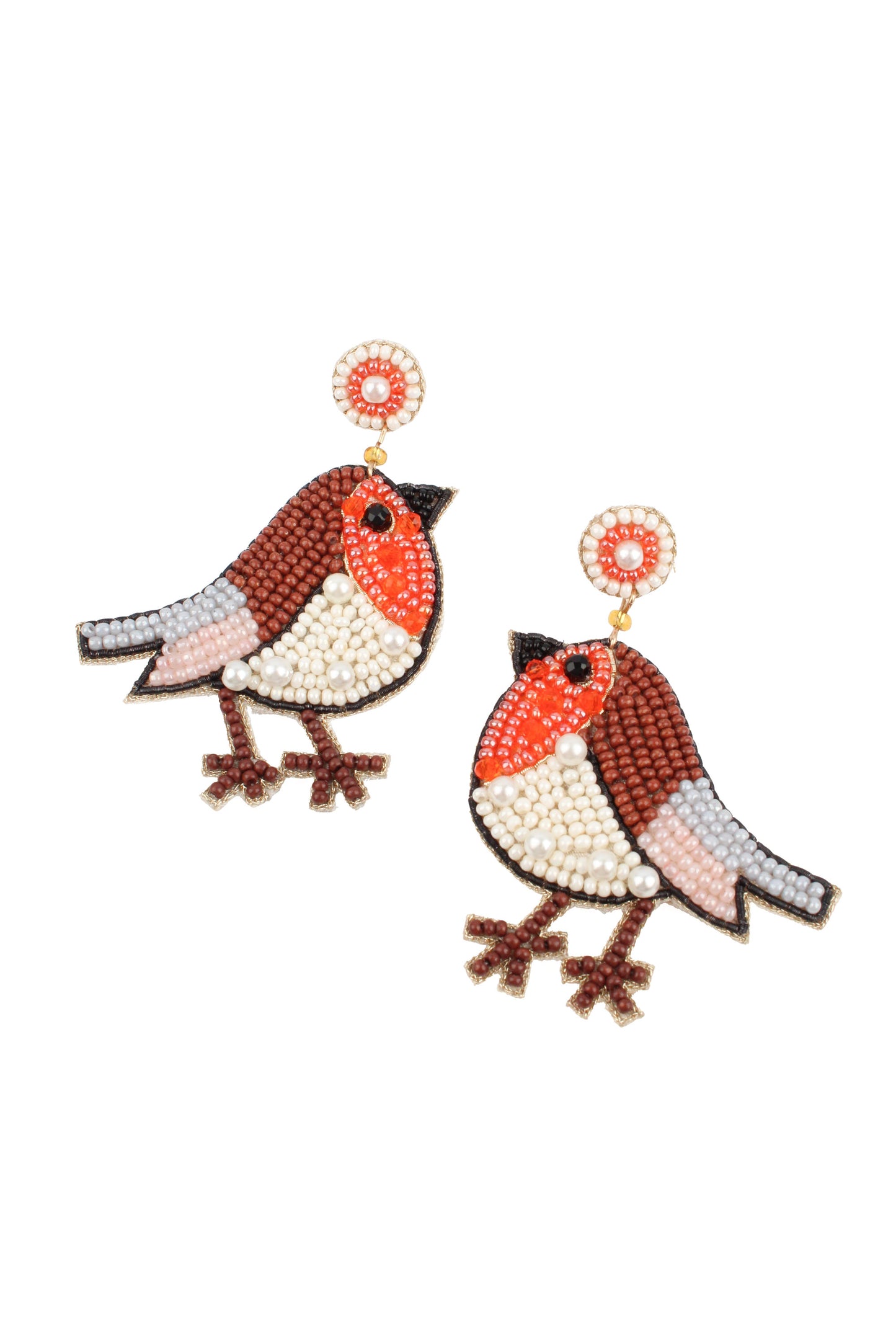 ROBIN BEADED EARRINGS