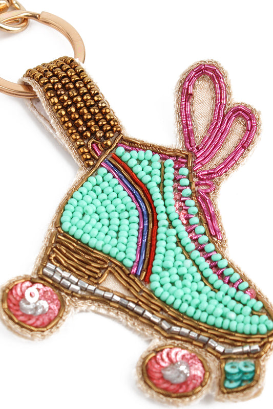 ROLLER SKATE KEYRING/BAG CHARM