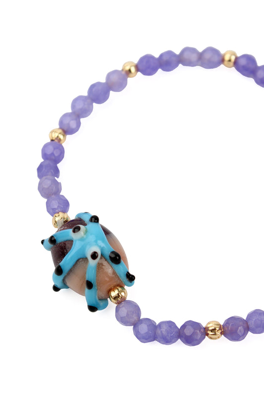 STARFISH ON ROCK BRACELET