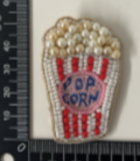 POPCORN BROOCH