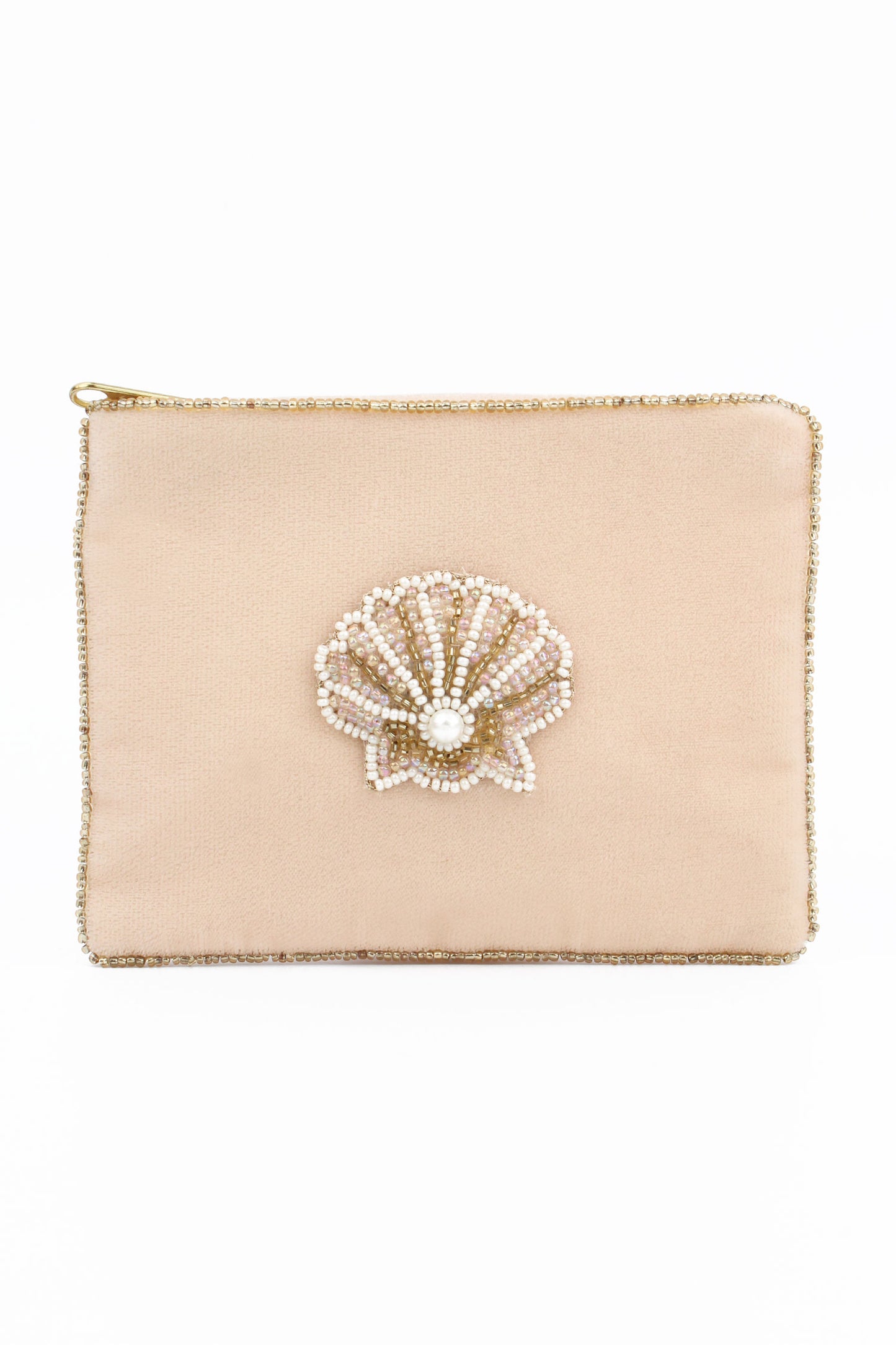 IVORY SHELL SMALL POUCH