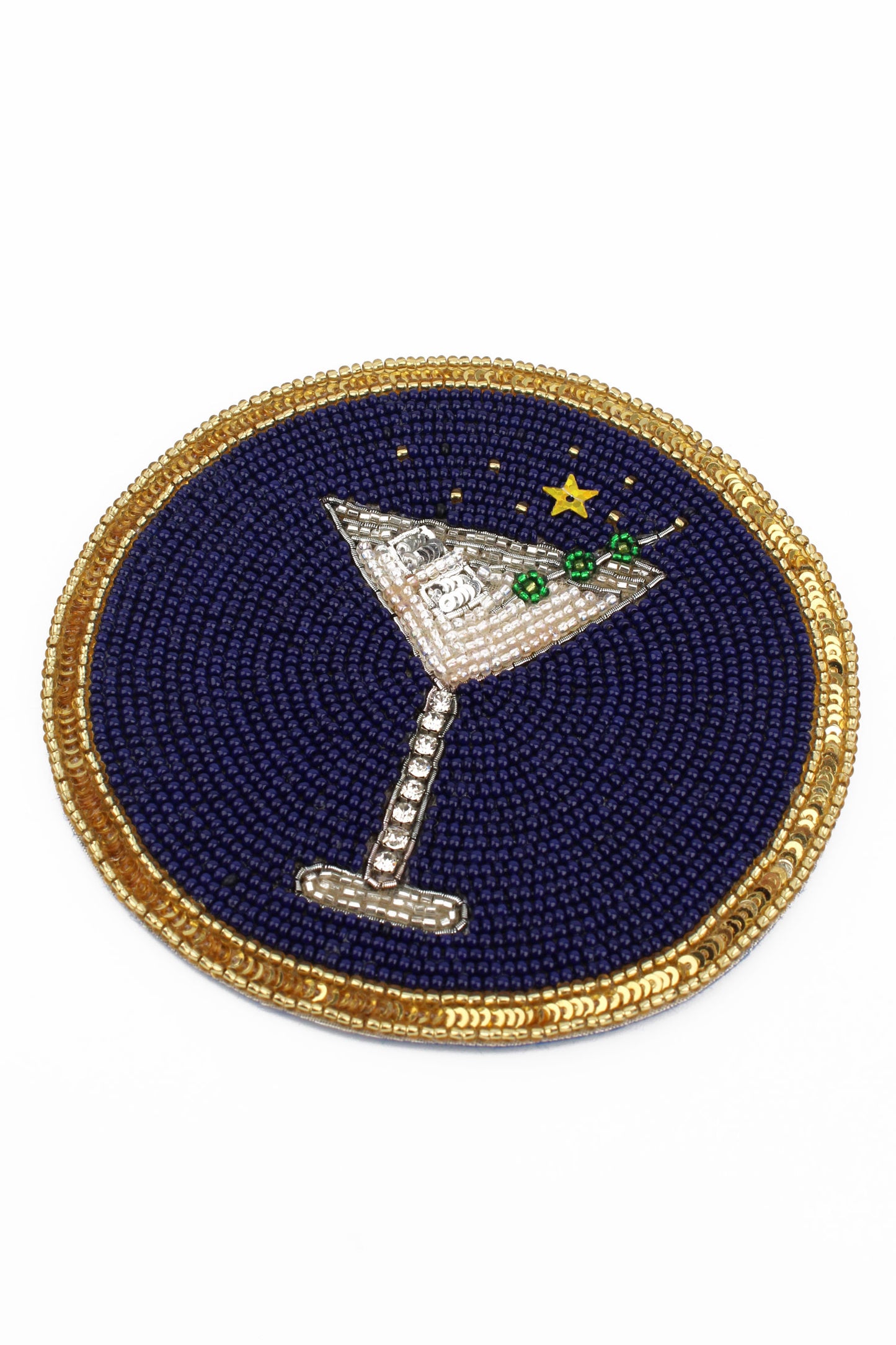 WINTER COCKTAIL COASTER MARTINI