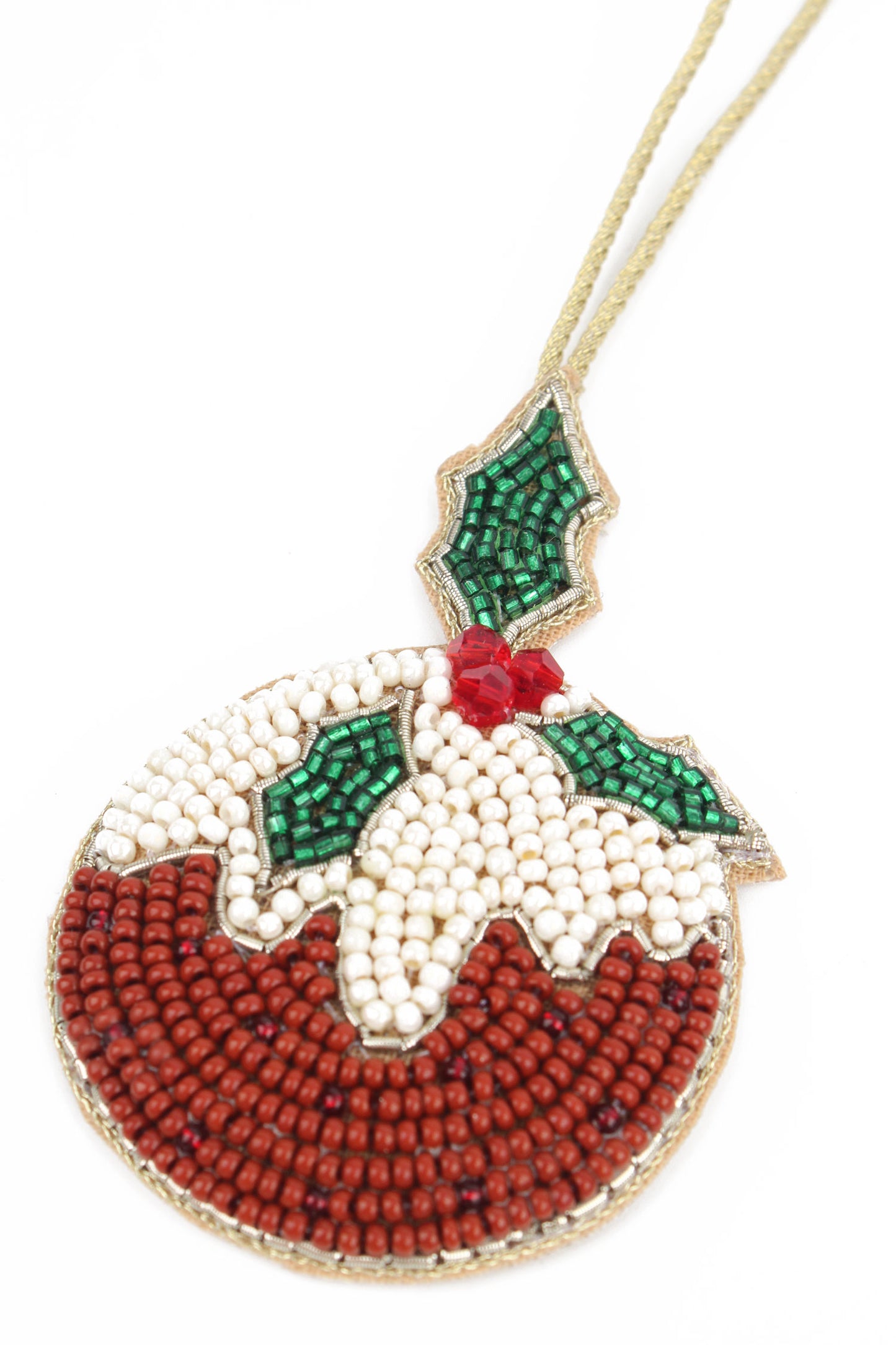 XMAS PUDDING DECORATION