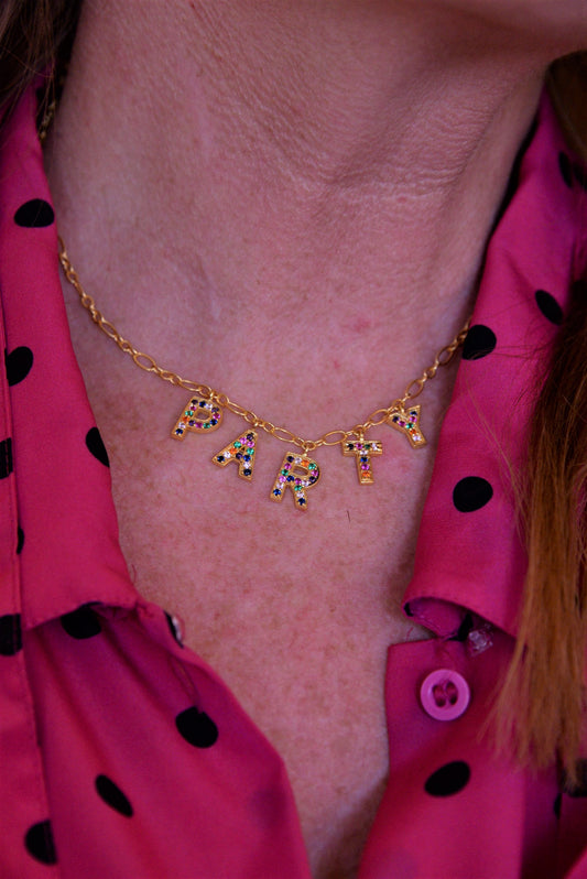BEJEWELLED PARTY NECKLACE (7791812673752)