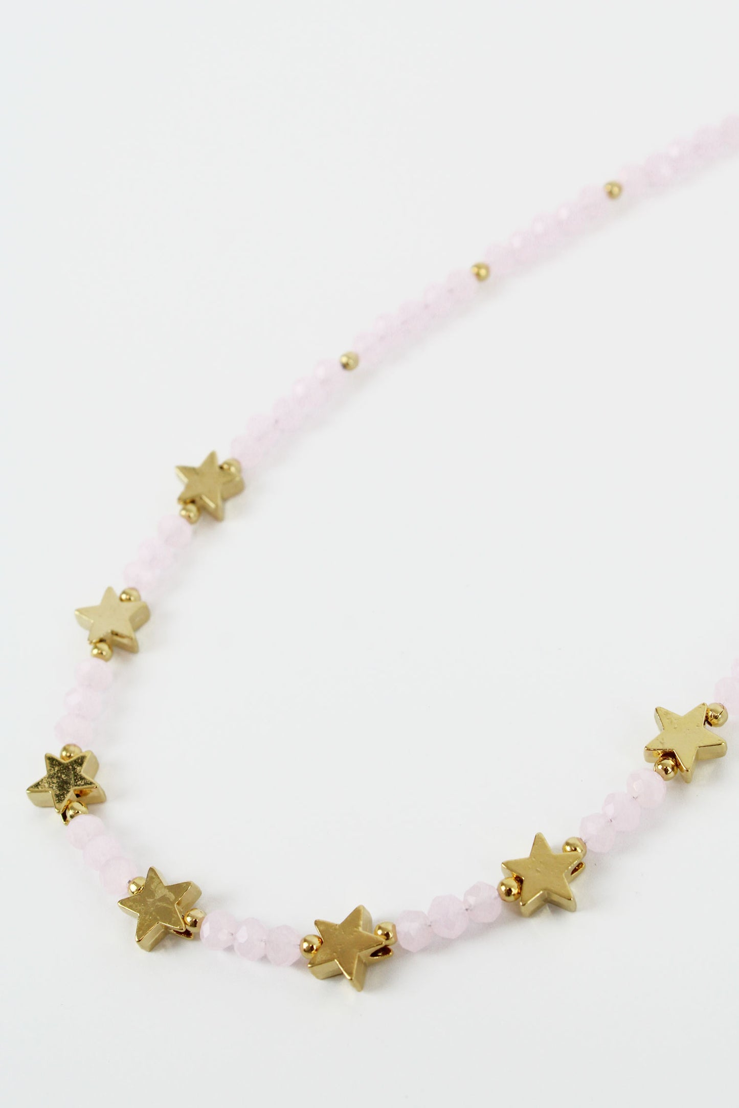 ROSE FACET STAR NECKLACE (6907217608891)