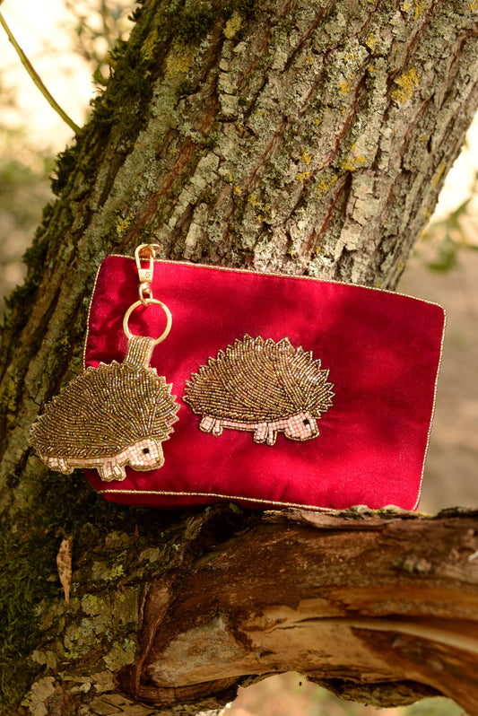 HEDGEHOG MEDIUM POUCH