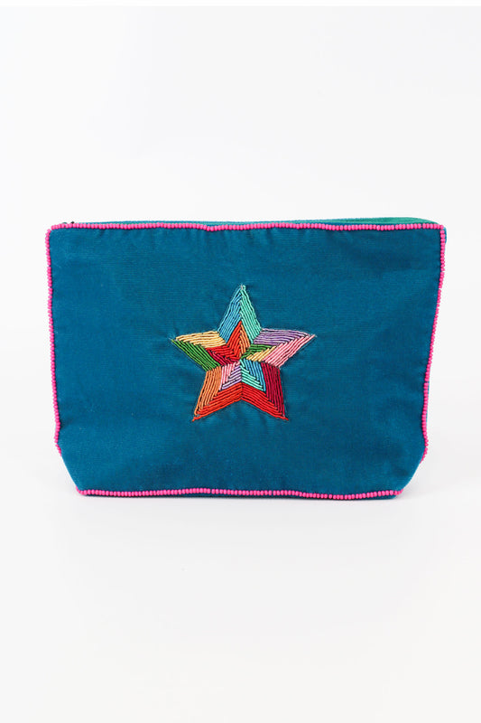 RAINBOW STAR MEDIUM PURSE (7597085262040)