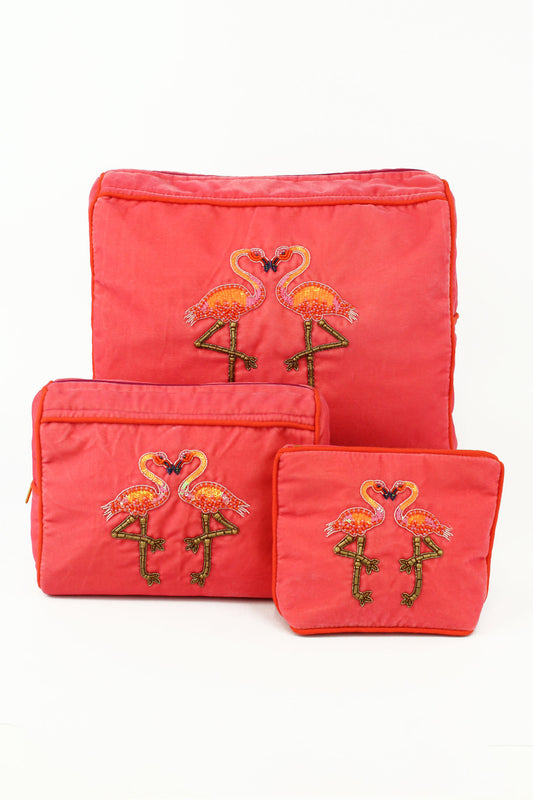 PINK FLAMINGO SMALL PURSE (8034858041560)