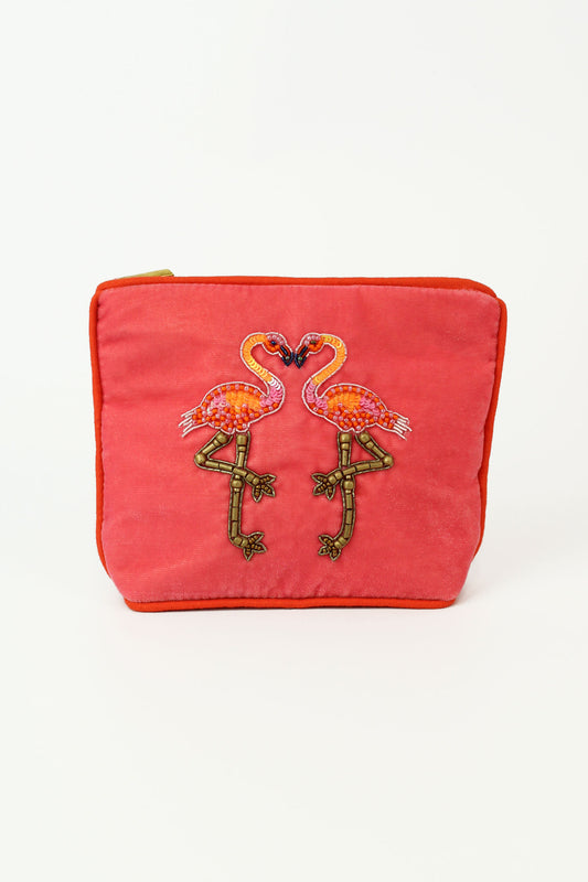 PINK FLAMINGO SMALL PURSE (8034858041560)
