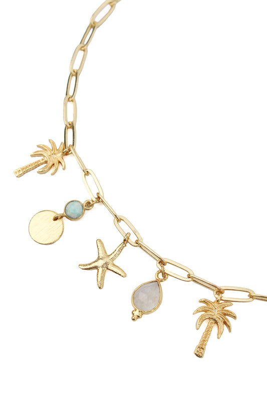 BEACH CHARM NECKLACE
