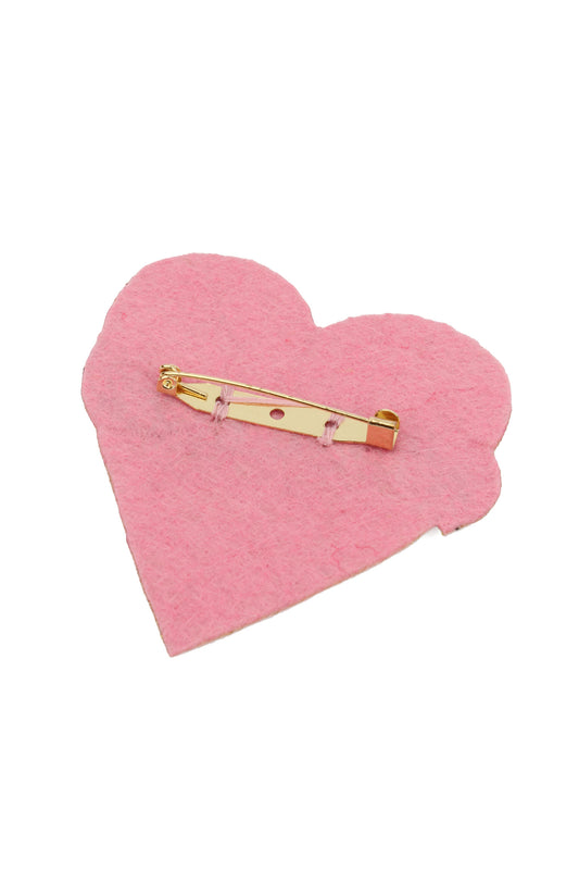 BIRTHDAY QUEEN HEART BROOCH