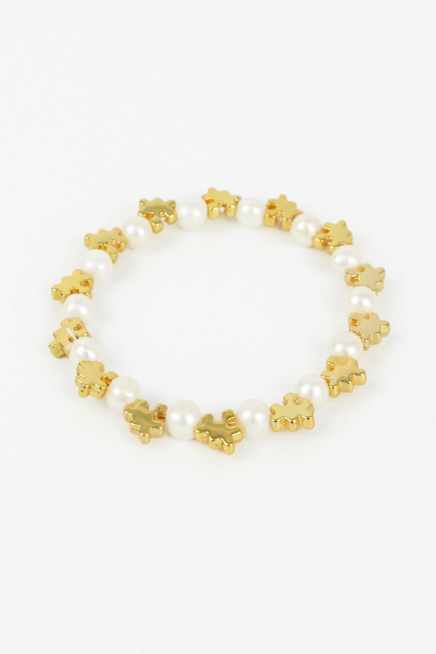 PUZZLE AND PEARL BRACELET (7859142295768)