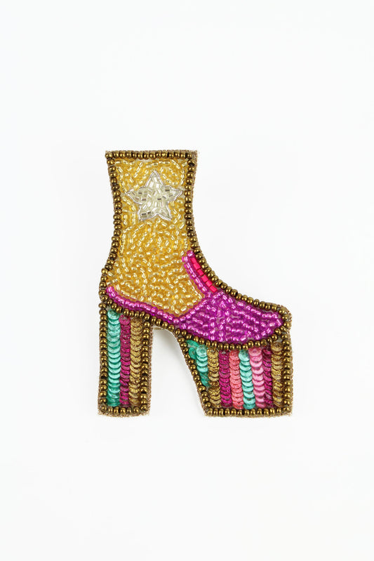 DANCING BOOTS BROOCH (8012863799512)