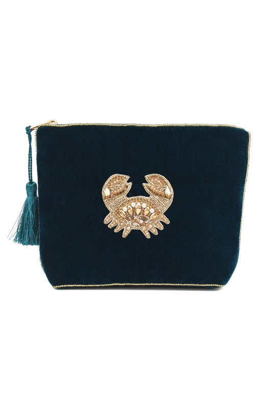 CANCER MEDIUM POUCH - ZODIAC COLLECTION JUNE 21st - JULY 22nd