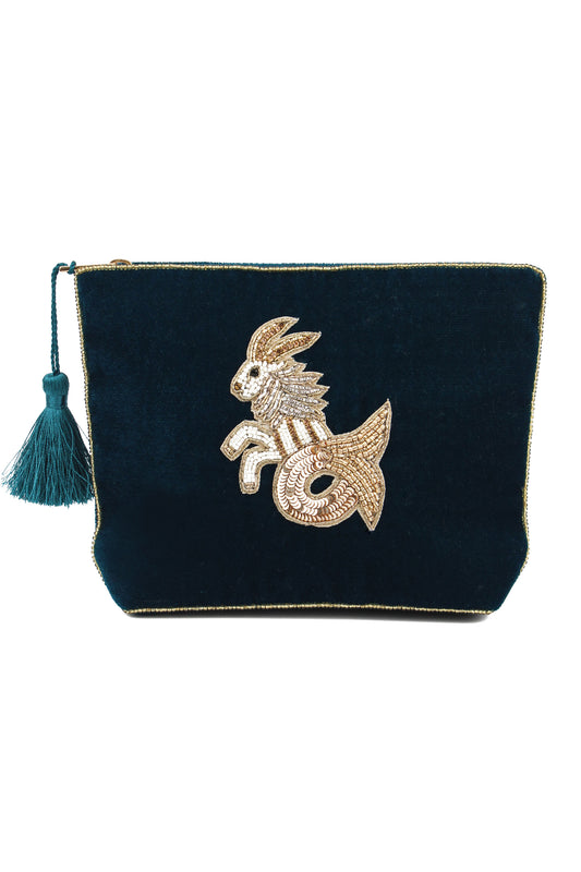 CAPRICORN MEDIUM POUCH - ZODIAC COLLECTION DECEMBER 22nd - JANUARY 19th