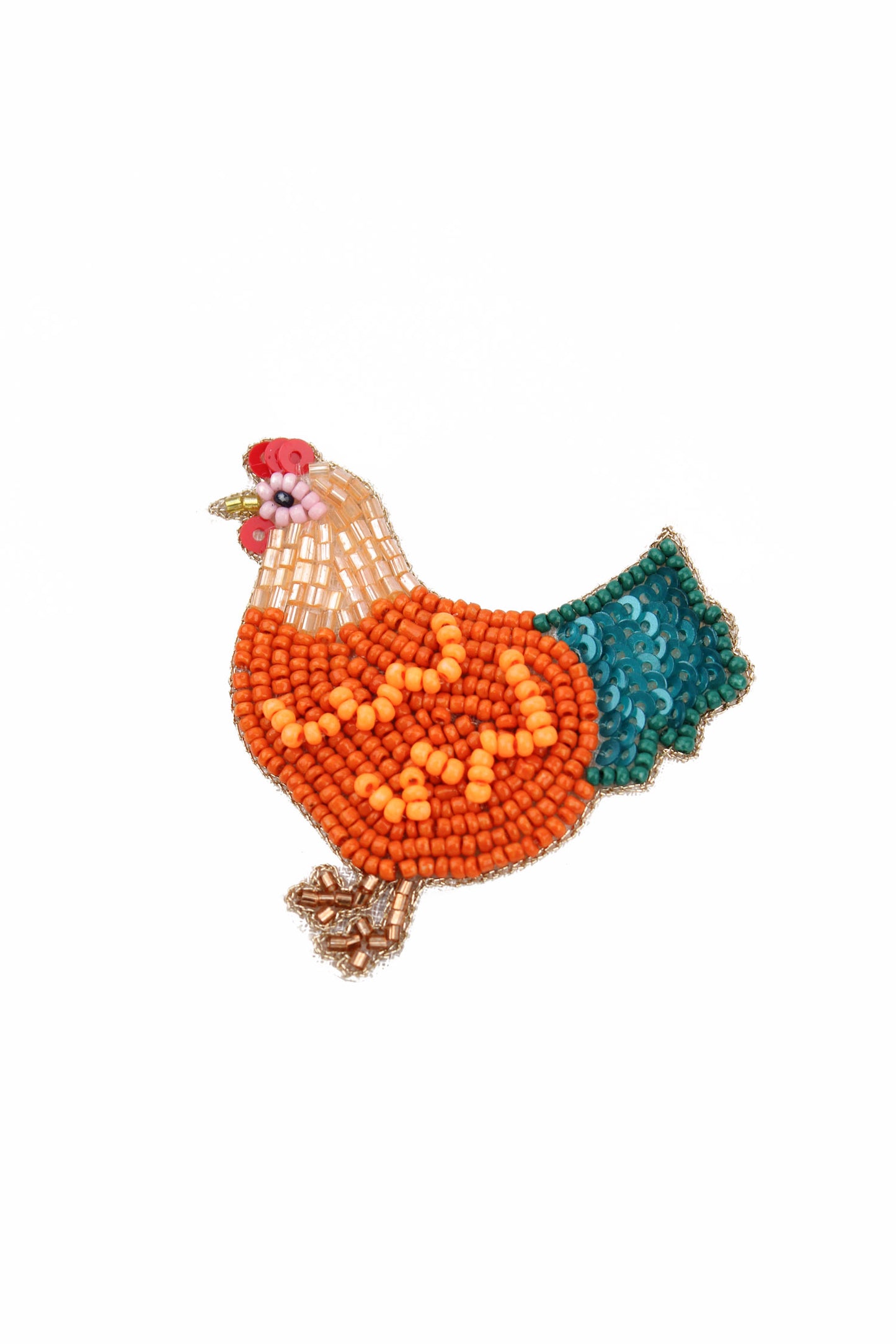 CHICKEN BROOCH