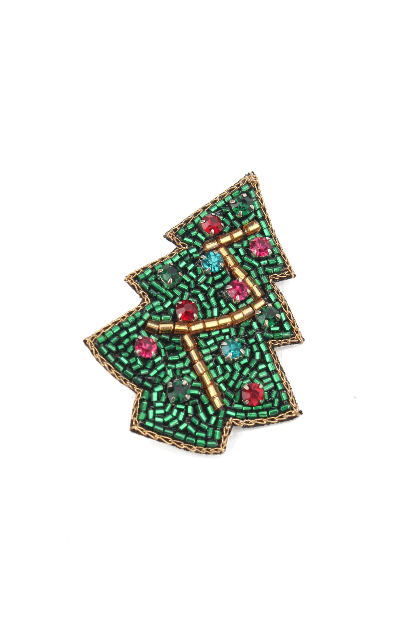 CHRISTMAS TREE BROOCH