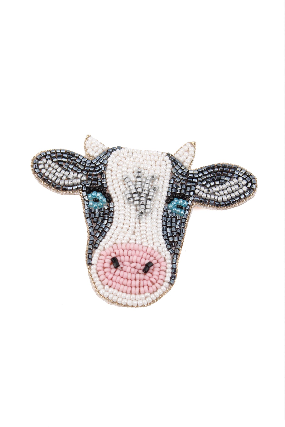 COW FACE BROOCH