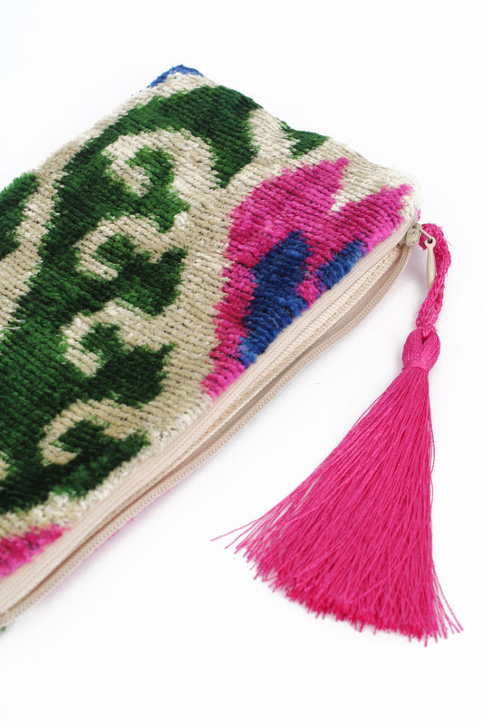 CREAM MULTI SMALL POUCH / SUNGLASSES CASE