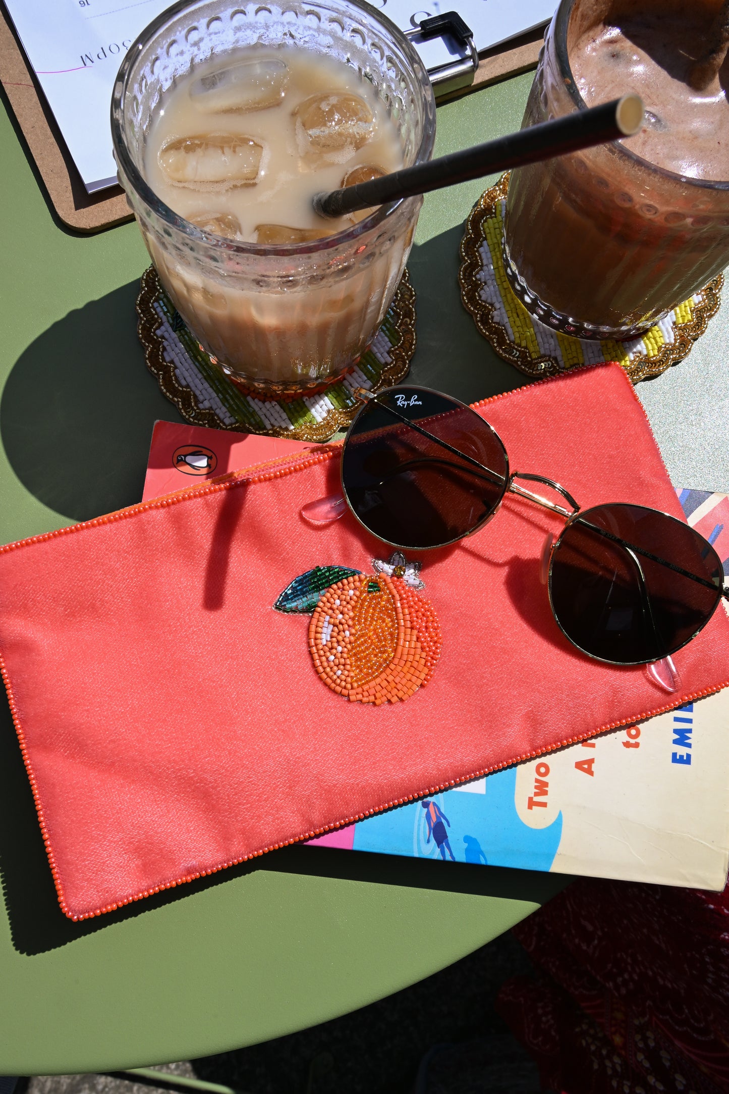 SUMMER ORANGE MULTI USE POUCH