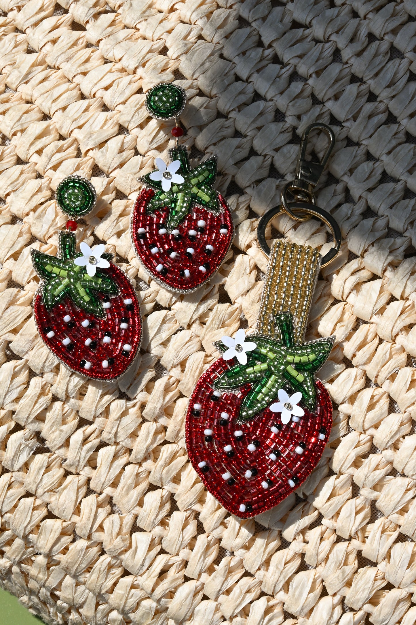 STRAWBERRY KEYRING/BAG CHARM
