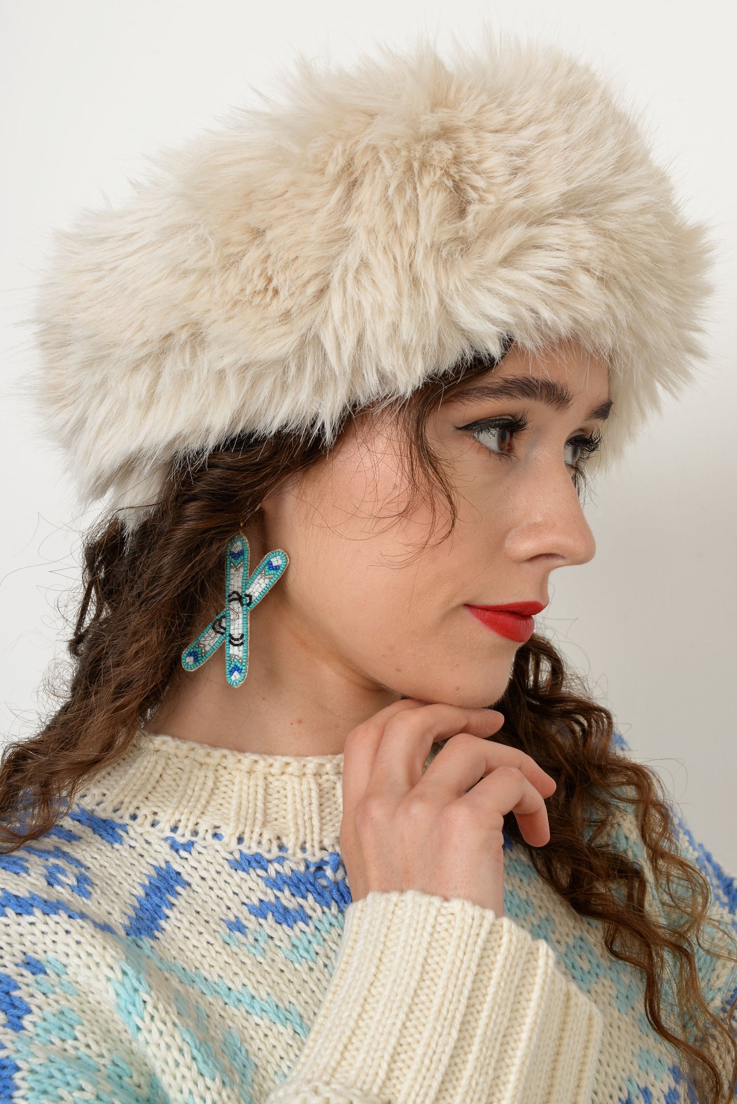 SKI EARRINGS