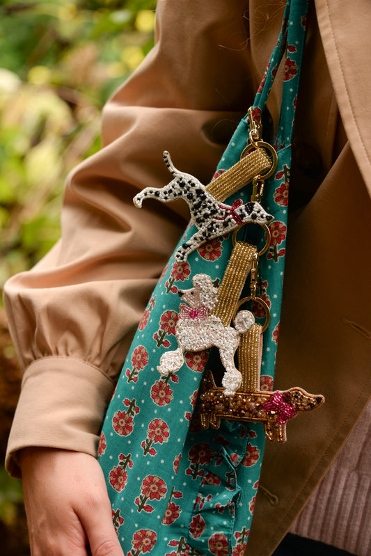 DALMATIAN DOG KEYRING