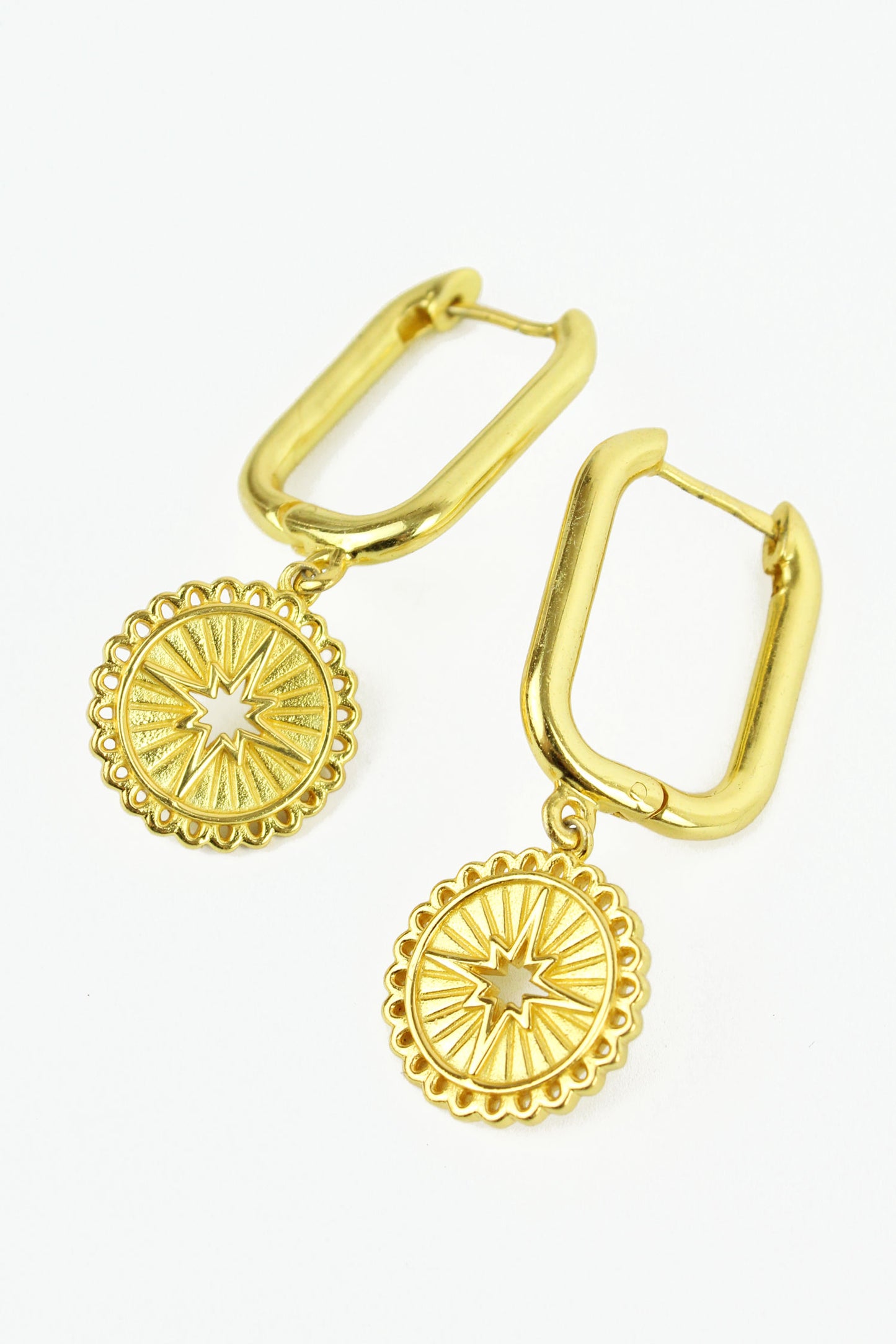 STARBURST CUT OUT EARRINGS (8011146428632)