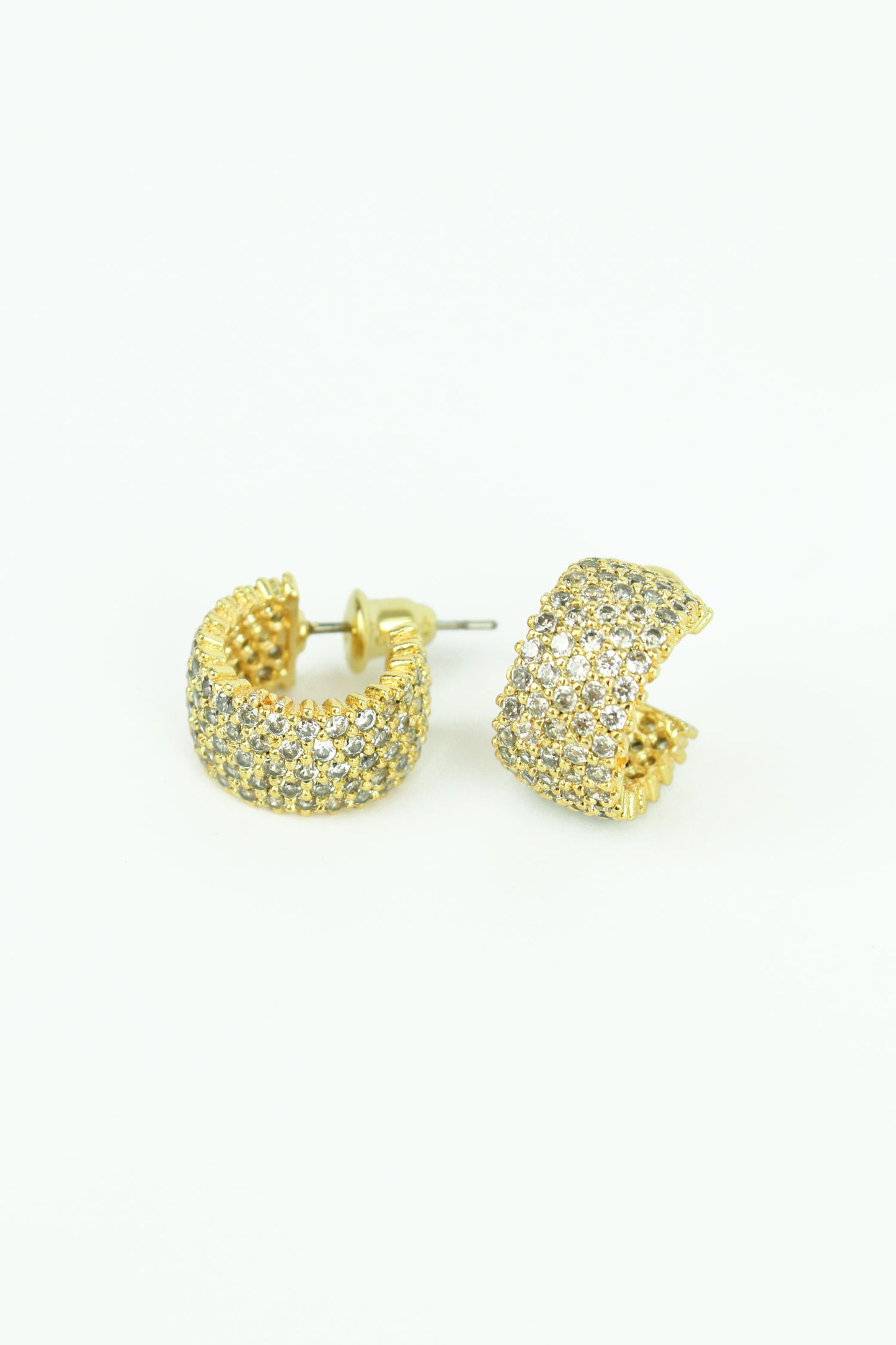 THICK PAVE HOOPS (8024319656152)